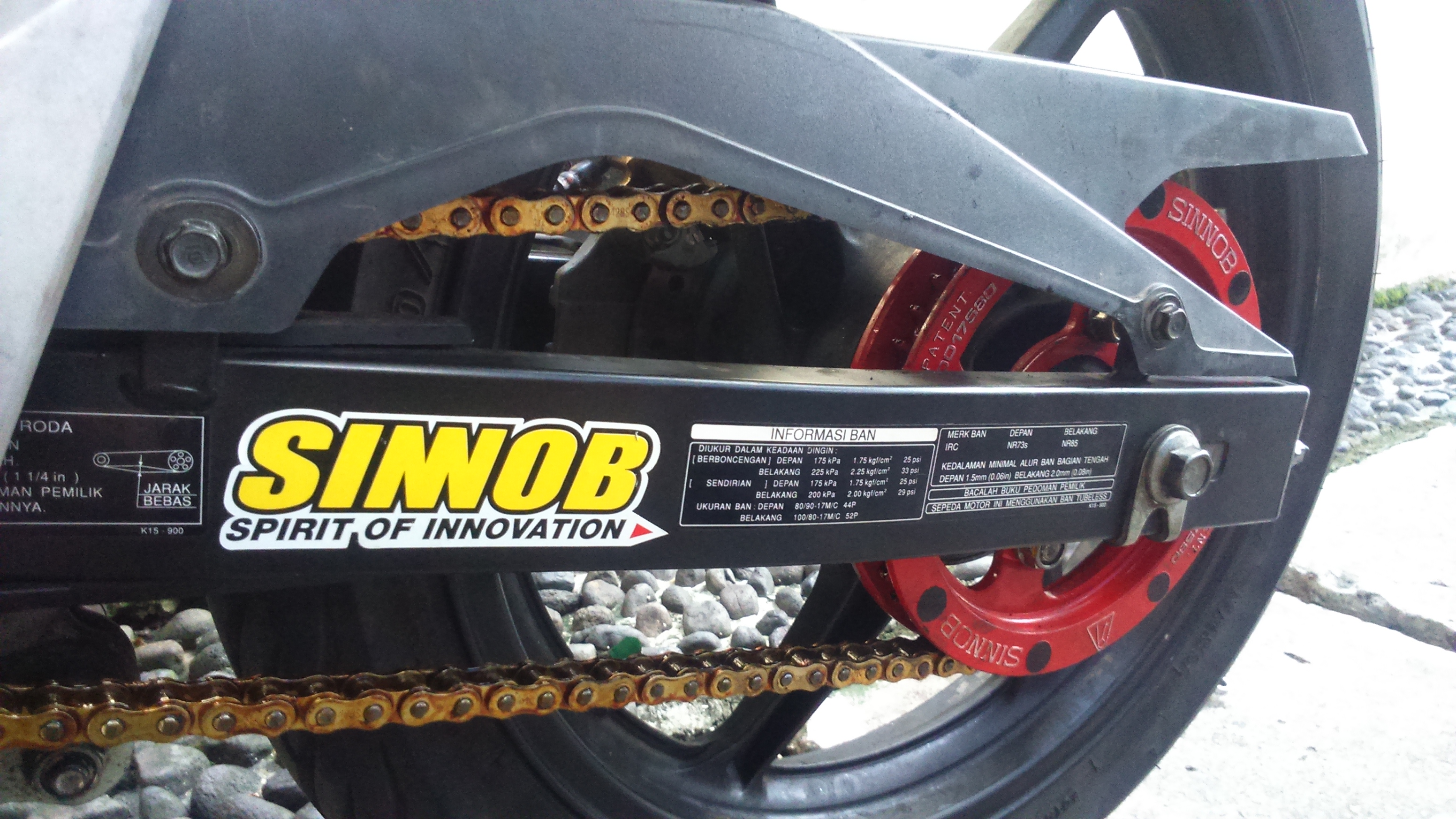 Review Sprocket Gear Sinnob Pada Honda CB150R Streetfire HAMZAHS BLOG